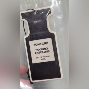 Tom ford F**king Fabulous car Freshie, New in Plastic